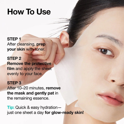 PDRN Hyaluronic Acid Capsule 100 Serum Mask 1ea